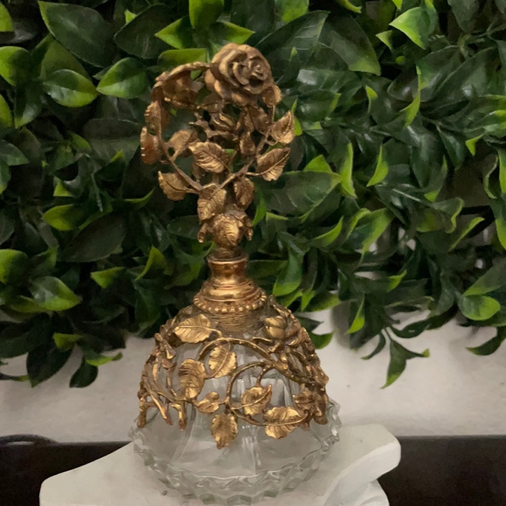 Ornate rose and vine